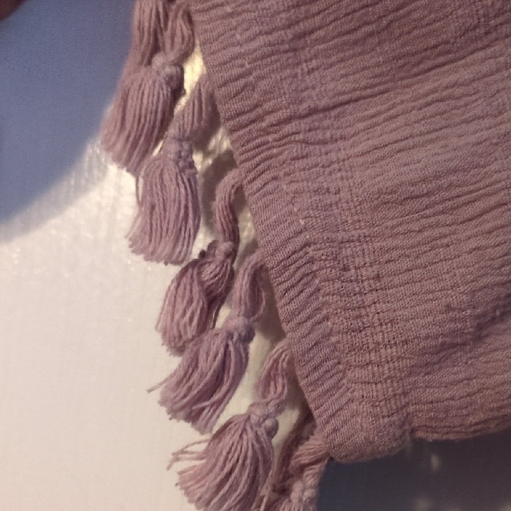Maurices Dusty Pink Geometric Blouse - Picture 4 of 5